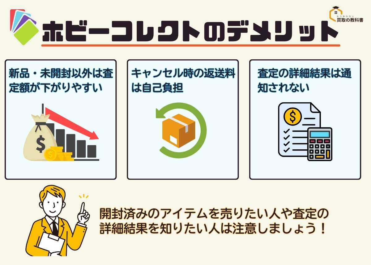 ホビーコレクトのメリット