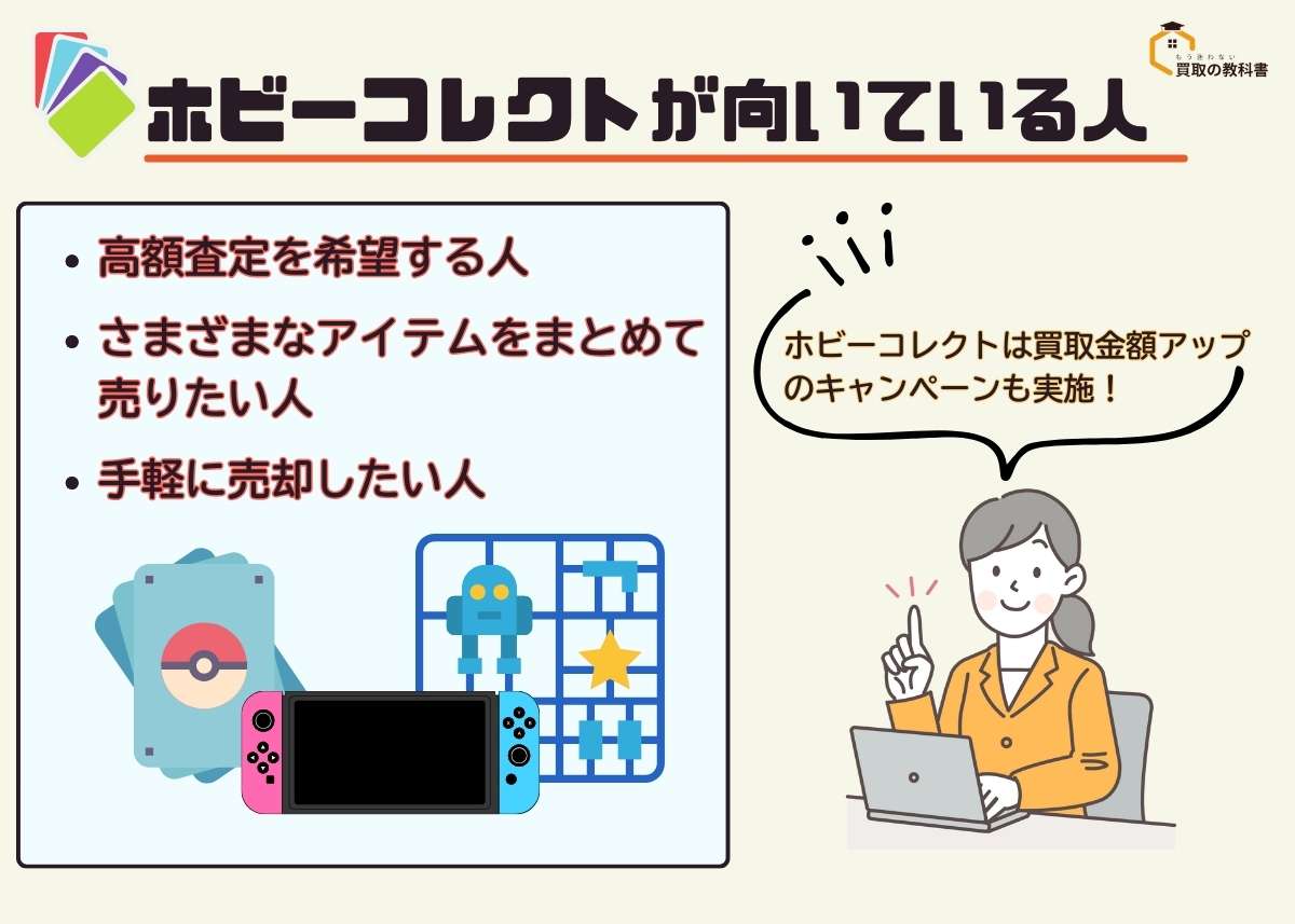 ホビーコレクトが向いている人