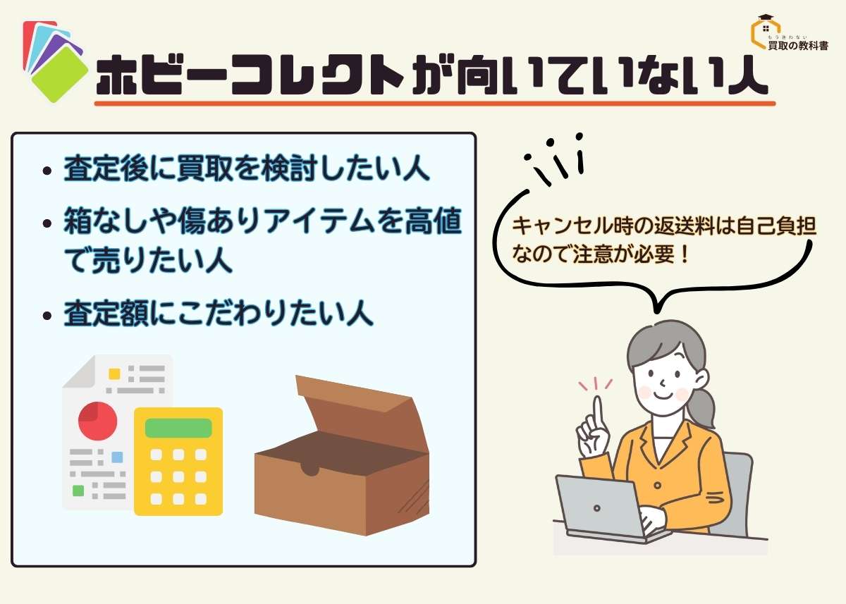 ホビーコレクトが向いていない人